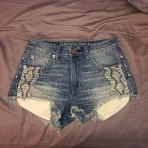 AE jean shorts
